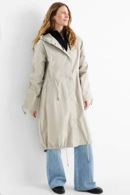 Parka à capuche