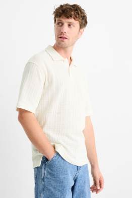 Gebreid poloshirt