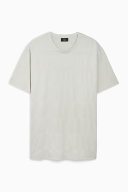 T-Shirt - Regular Fit - strukturiert