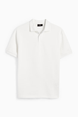 Poloshirt - gerippt