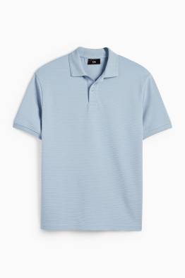Poloshirt - gerippt