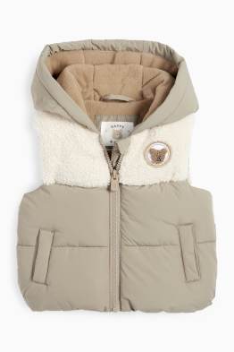 Beertje - babybodywarmer met capuchon