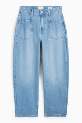 Barrel jeans - high waist