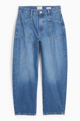 Barrel jean - high waist