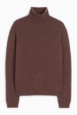 Kaschmir-Rollkragenpullover