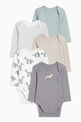 Multipack 5er - Fuchs - Baby-Body