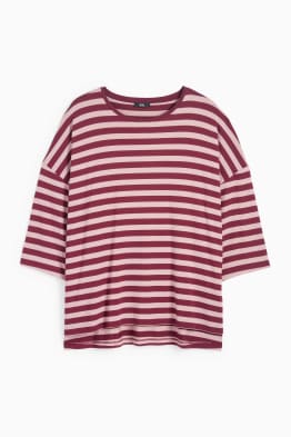 T-shirt - regular fit - w paski