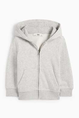 Sweatvest met capuchon