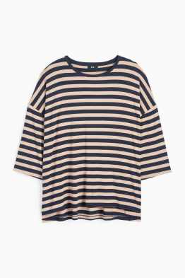 T-shirt - regular fit - w paski