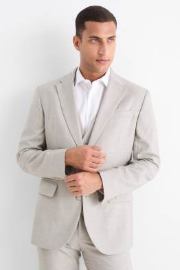 Baukasten-Sakko - Regular Fit - Flex