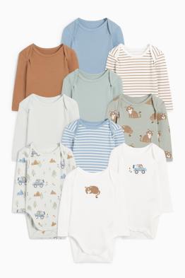 Multipack 10er - Luchs - Baby-Body