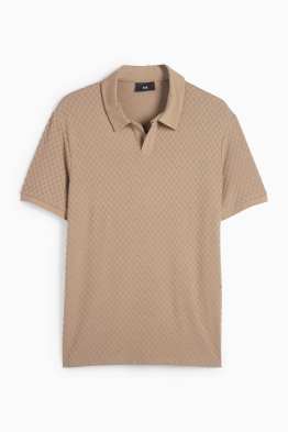 Polo shirt - textured