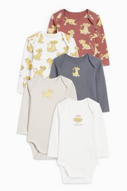 Multipack 5er - Der König der Löwen - Baby-Body