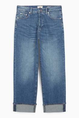 Relaxed jeans - mid waist - LYCRA®