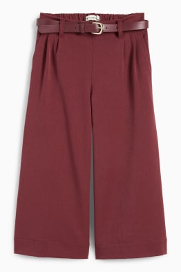 Pantalon met riem