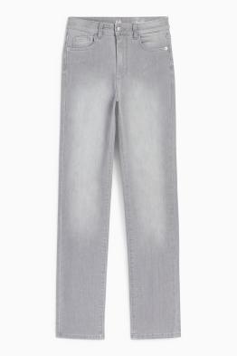Straight jeans - talie înaltă - LYCRA®