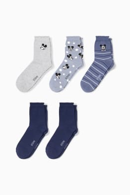 Multipack 5er - Socken mit Motiv - Micky Maus