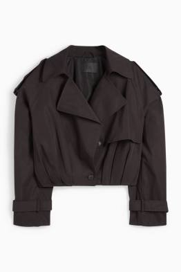 Korte trenchcoat