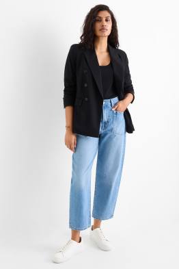 Barrel jeans - high waist