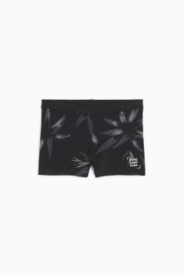 Badehose - LYCRA® XTRA LIFE™ - geblümt