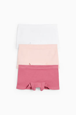Confezione da 3 - boxer - a coste