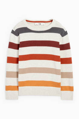Pullover - gestreift