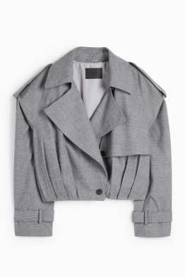 Trench corto - quadri