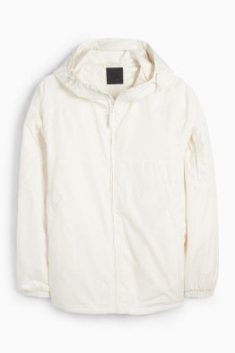 Chaqueta con capucha - hidrófuga