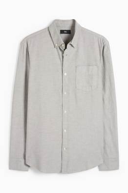 Shirt - regular fit - button-down collar