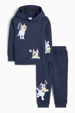 Bluey - conjunto - sudadera con capucha y pantalón de deporte - 2 prendas