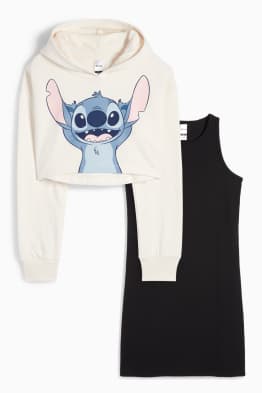 Lilo & Stitch - Set - Hoodie und Kleid - 2 teilig