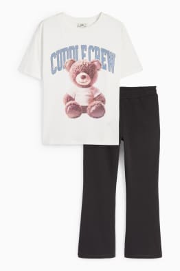 Ours - ensemble - T-shirt et bas de jogging - 2 pièces