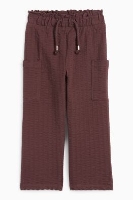 Jersey-Hose - strukturiert