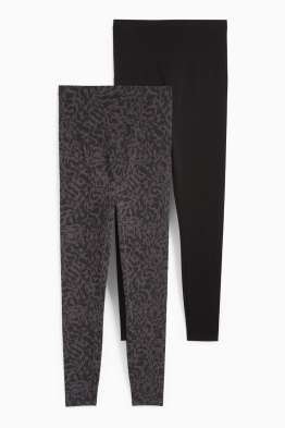 Confezione da 2 - leggings premaman