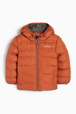 Steppjacke mit Kapuze - wasserabweisend