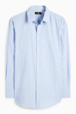 Camicia business - regular fit - collo all'italiana