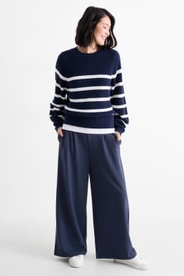 Basic-Jersey-Hose - Mid Waist - Palazzo