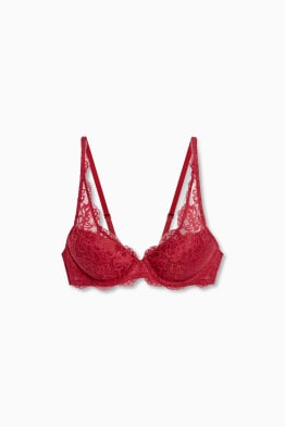 Underwire bra - PLUNGE - padded