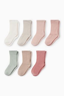 Set van 7 paar - babysokken