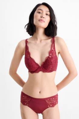 Underwire bra - PLUNGE - padded