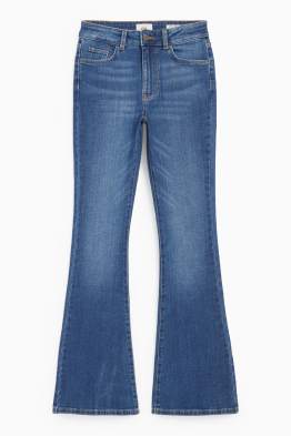 Flared Jeans - Mid Waist