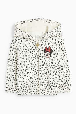 Minnie Mouse - tepláková bunda s kapucí - se vzorem