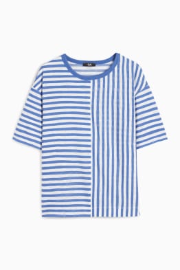 T-Shirt - Regular Fit - gestreift