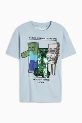 Minecraft - Kurzarmshirt - Glanz-Effekt