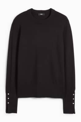 Feinstrick-Pullover