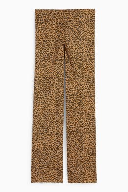 Basic-Leggings - Leo-Print