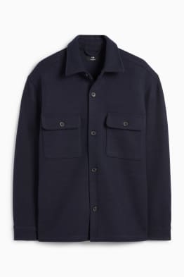 Shirt jacket - relaxed fit - kent collar