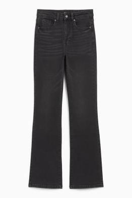 Bootcut jeans - high waist