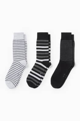 Multipack of 3 - socks - striped