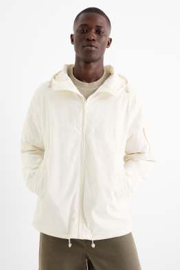Chaqueta con capucha - hidrófuga